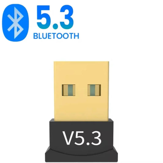 USB Bluetooth Adapter Wireless Bluetooth Adapter 5.3/5.1/5.0 for PC Laptop Wireless Speaker Audio Receiver USB Transmitter